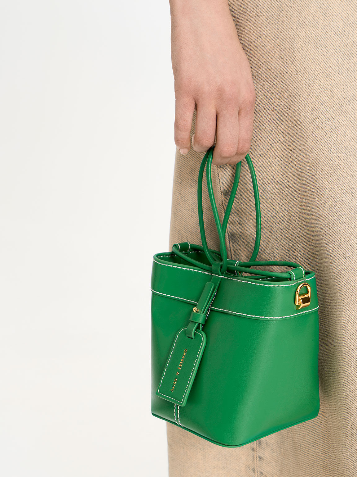 Cordele Bucket Bag Green
