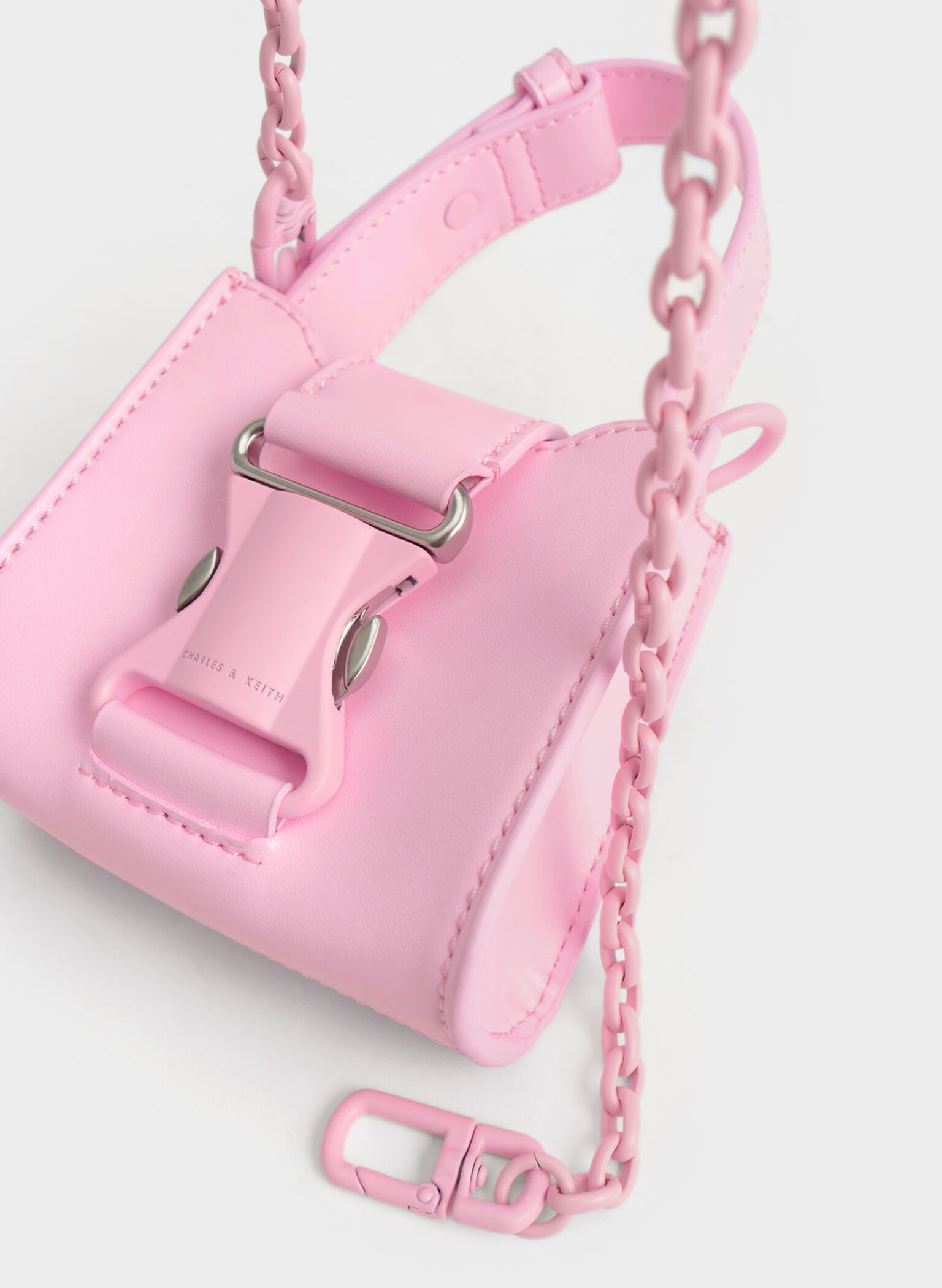 Ivy Top Handle Mini Bag, Pink, hi-res