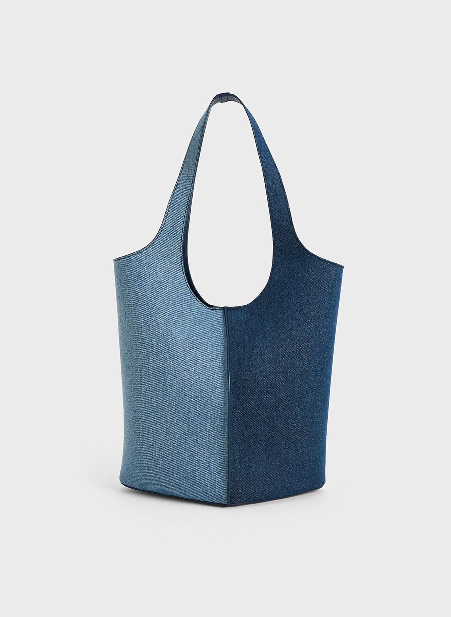 Large Arlys Tote Bag, Denim Blue, hi-res