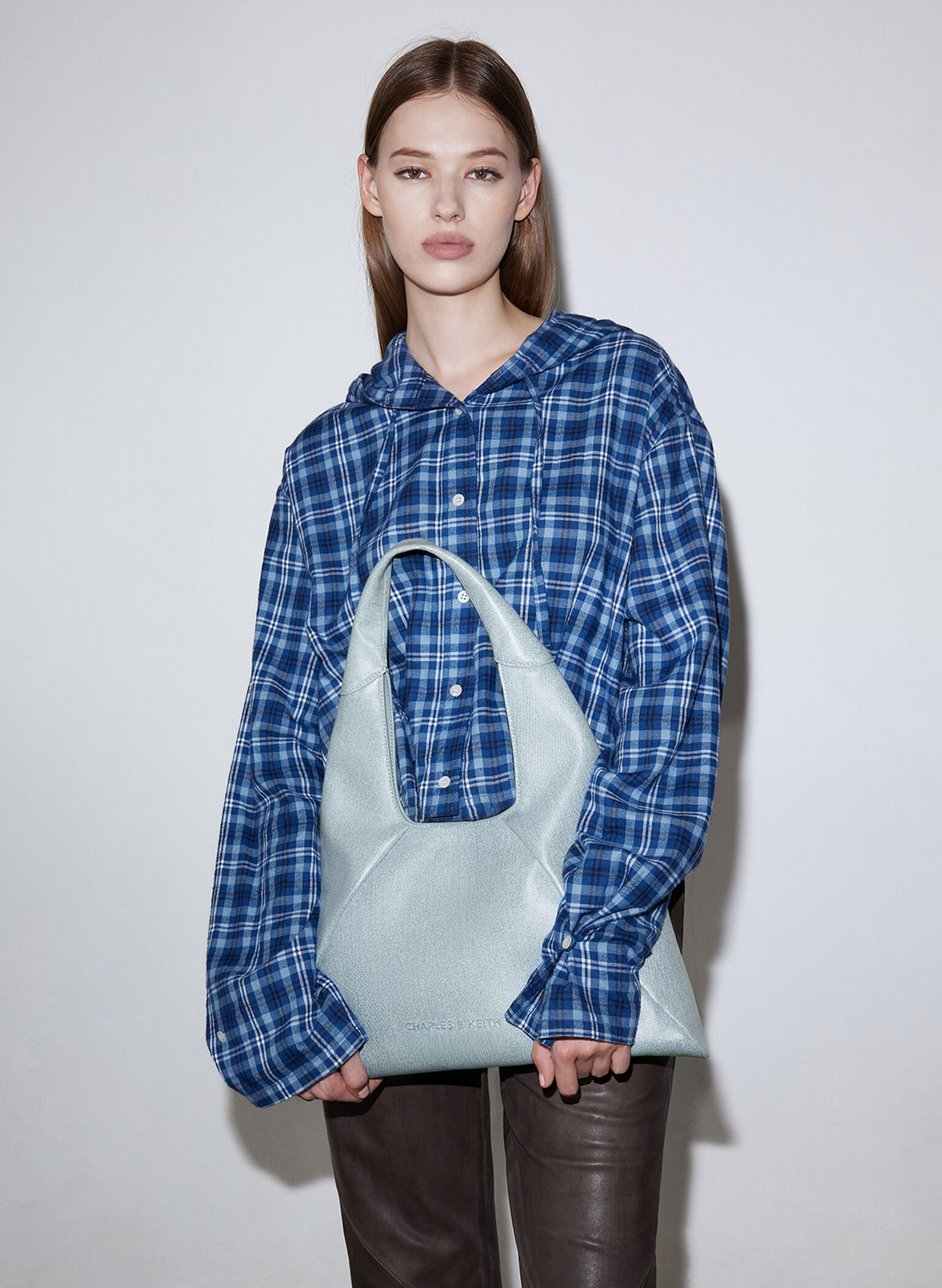 Bosie Denim Slouchy Hobo Bag, Denim Blue, hi-res