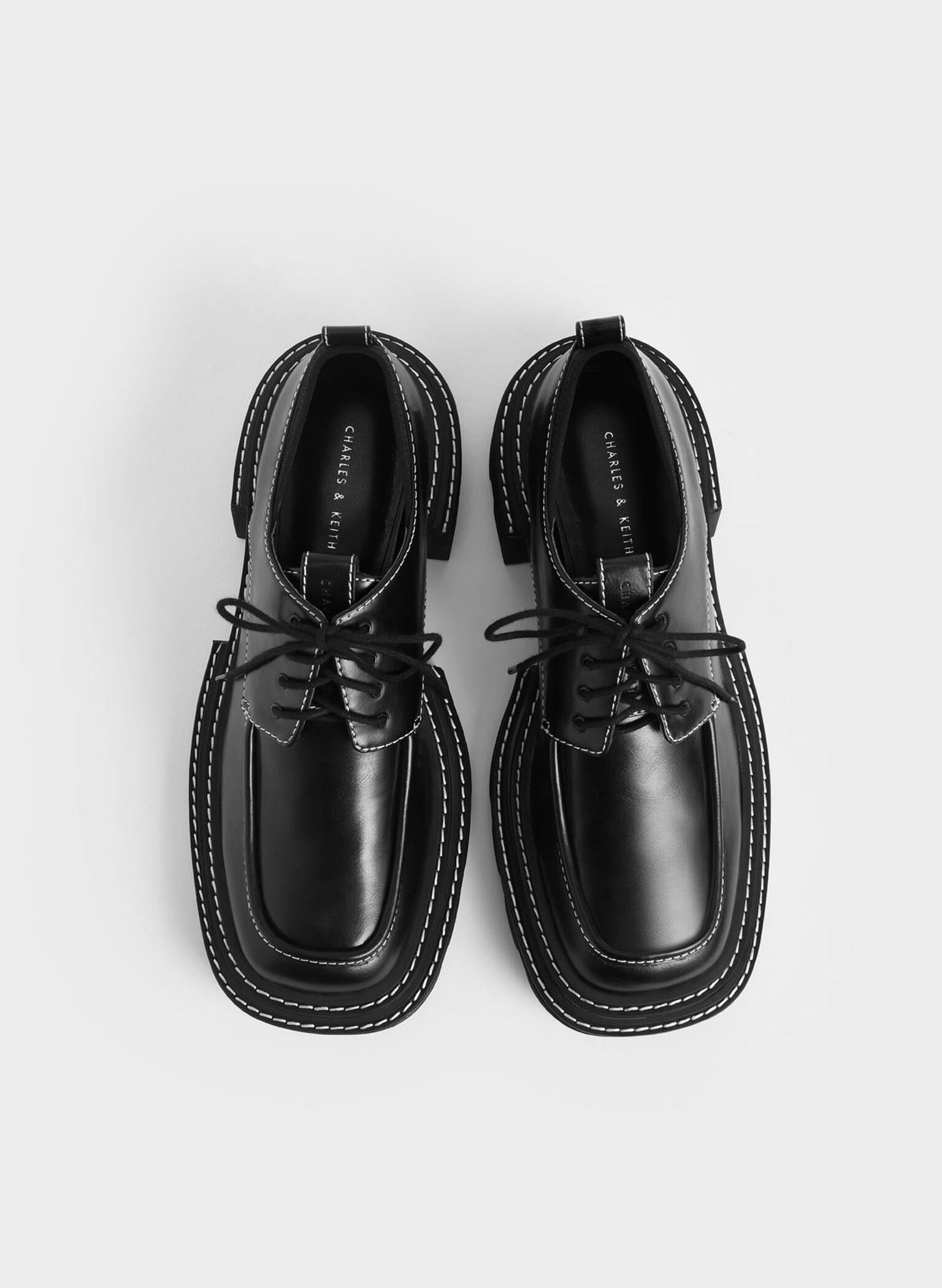 Chunky Brogues, Black, hi-res