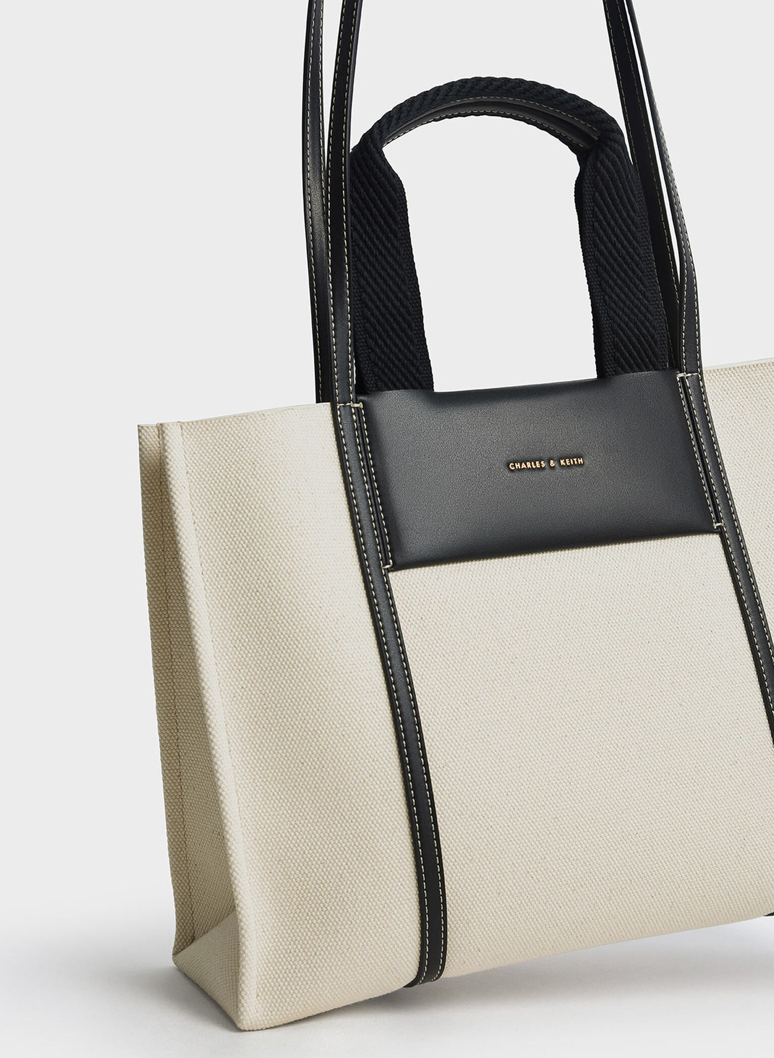 Shalia Canvas Tote Bag, Multi, hi-res