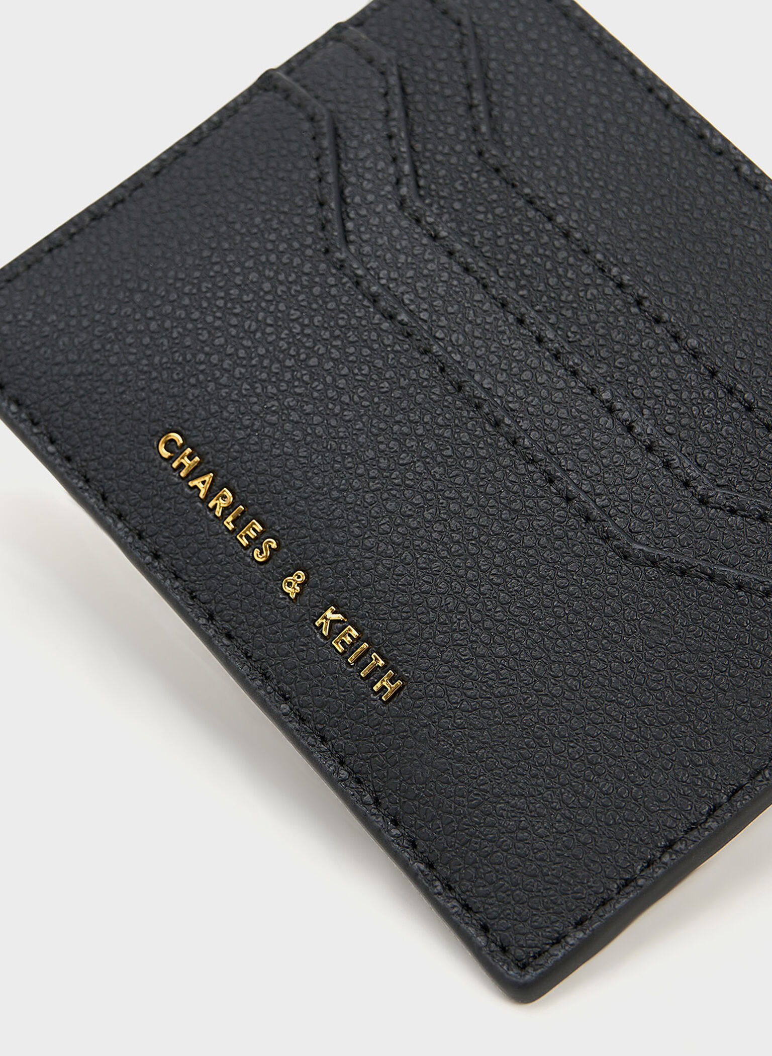 Carli Multi-Slot Card Holder, Black, hi-res