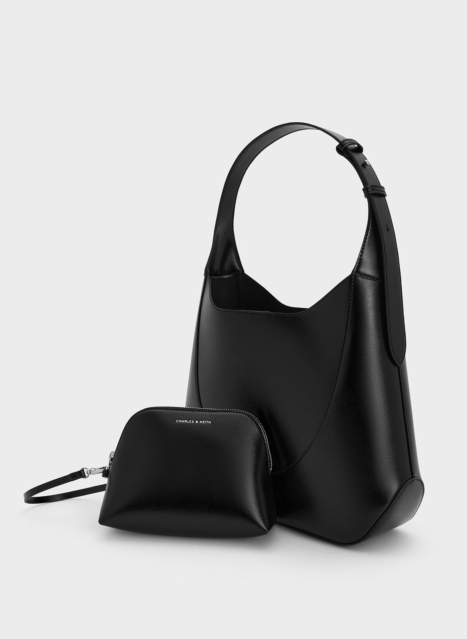 Sigrid Hobo Bag, Noir, hi-res