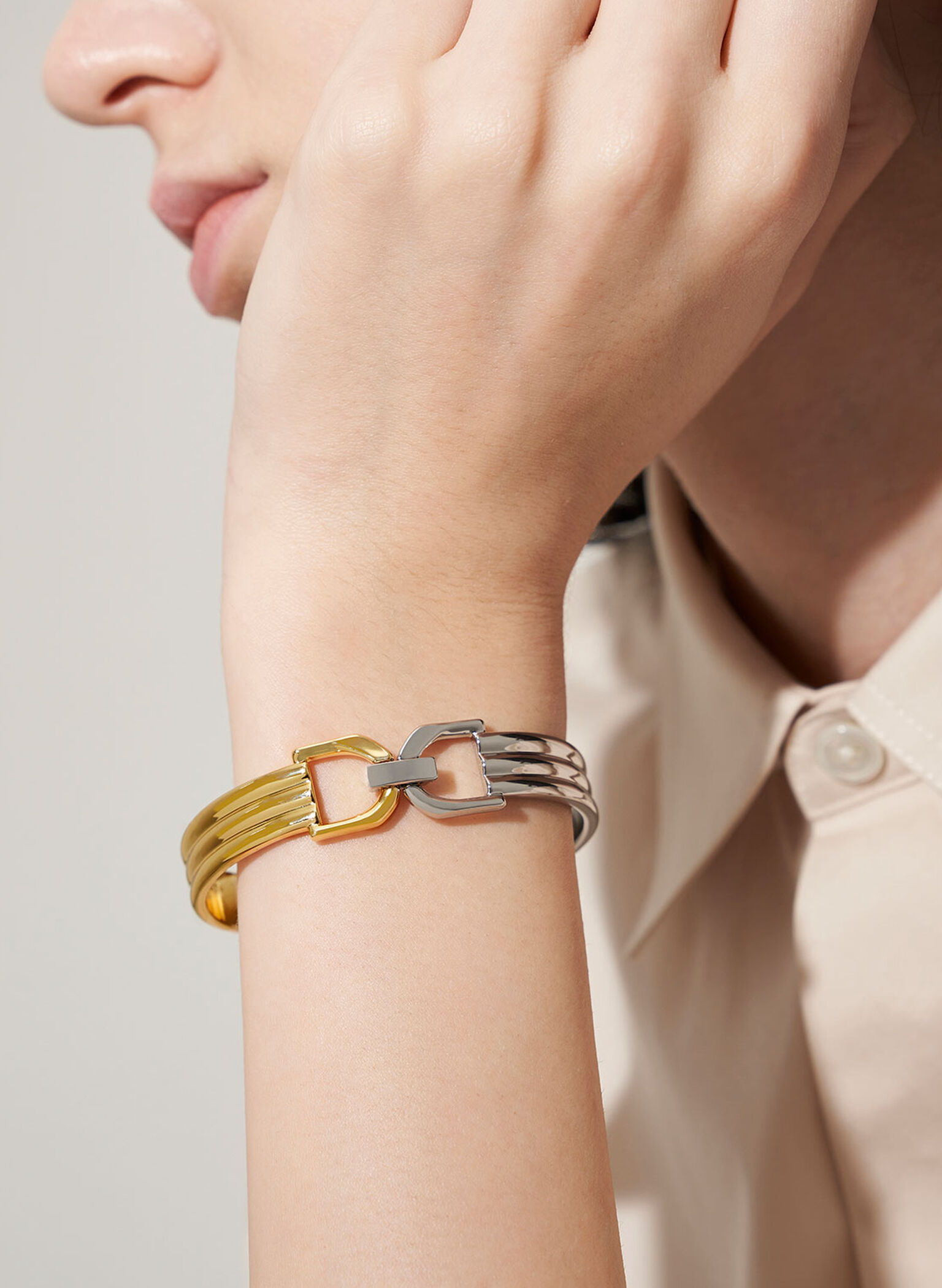 Gabine Cuff Bracelet, Multi, hi-res