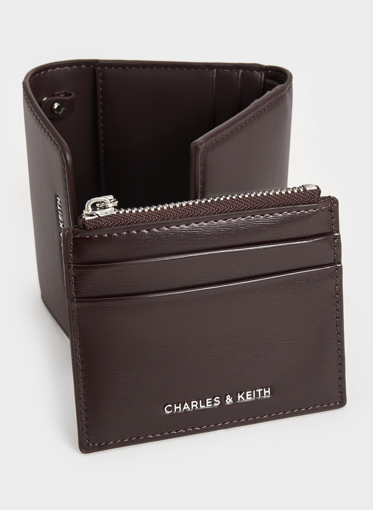 Irie Small Wallet, Plum, hi-res
