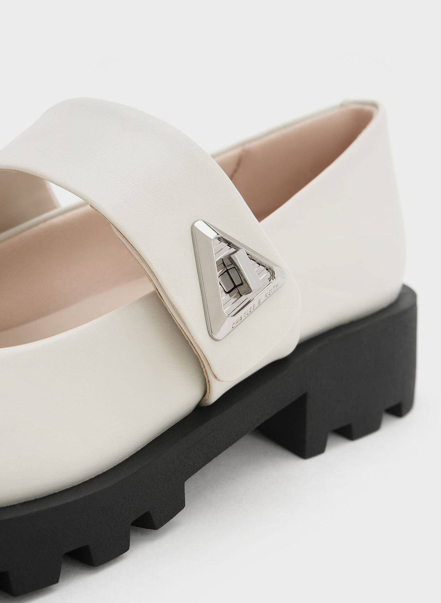 Trice Metallic Accent Mary Janes, Chalk, hi-res