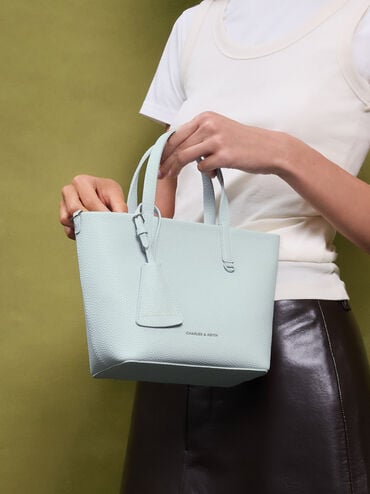 Mini Beryl Tote Bag, Sea Salt Blue, hi-res