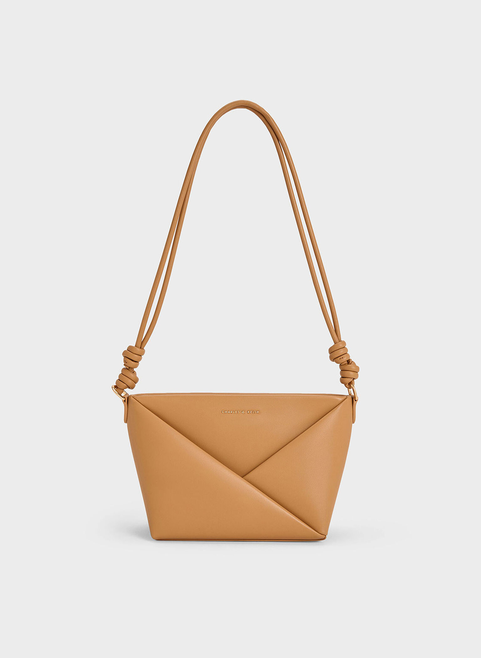 Midori Geometric Crossbody Bag, Camel, hi-res