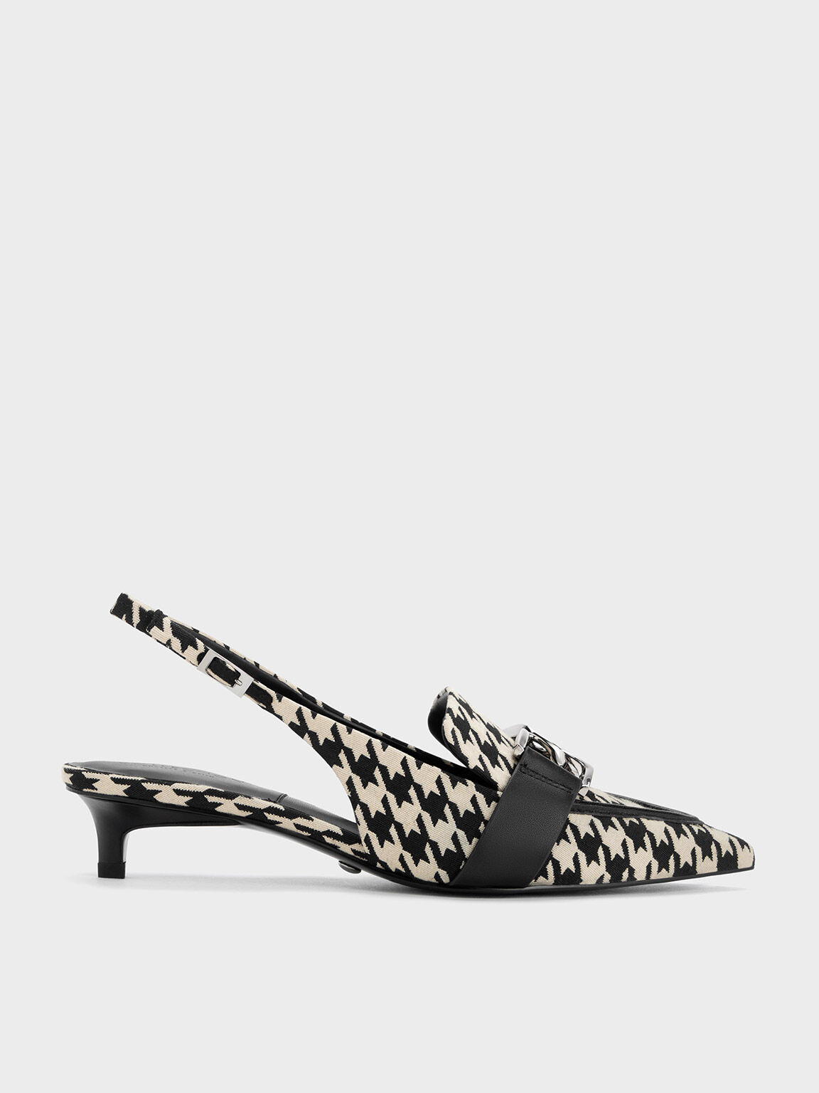 Houndstooth pumps clearance
