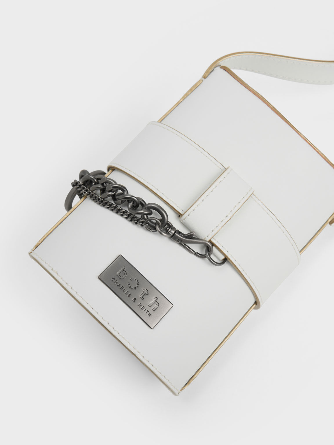 Charles and keith online paper bag clutch