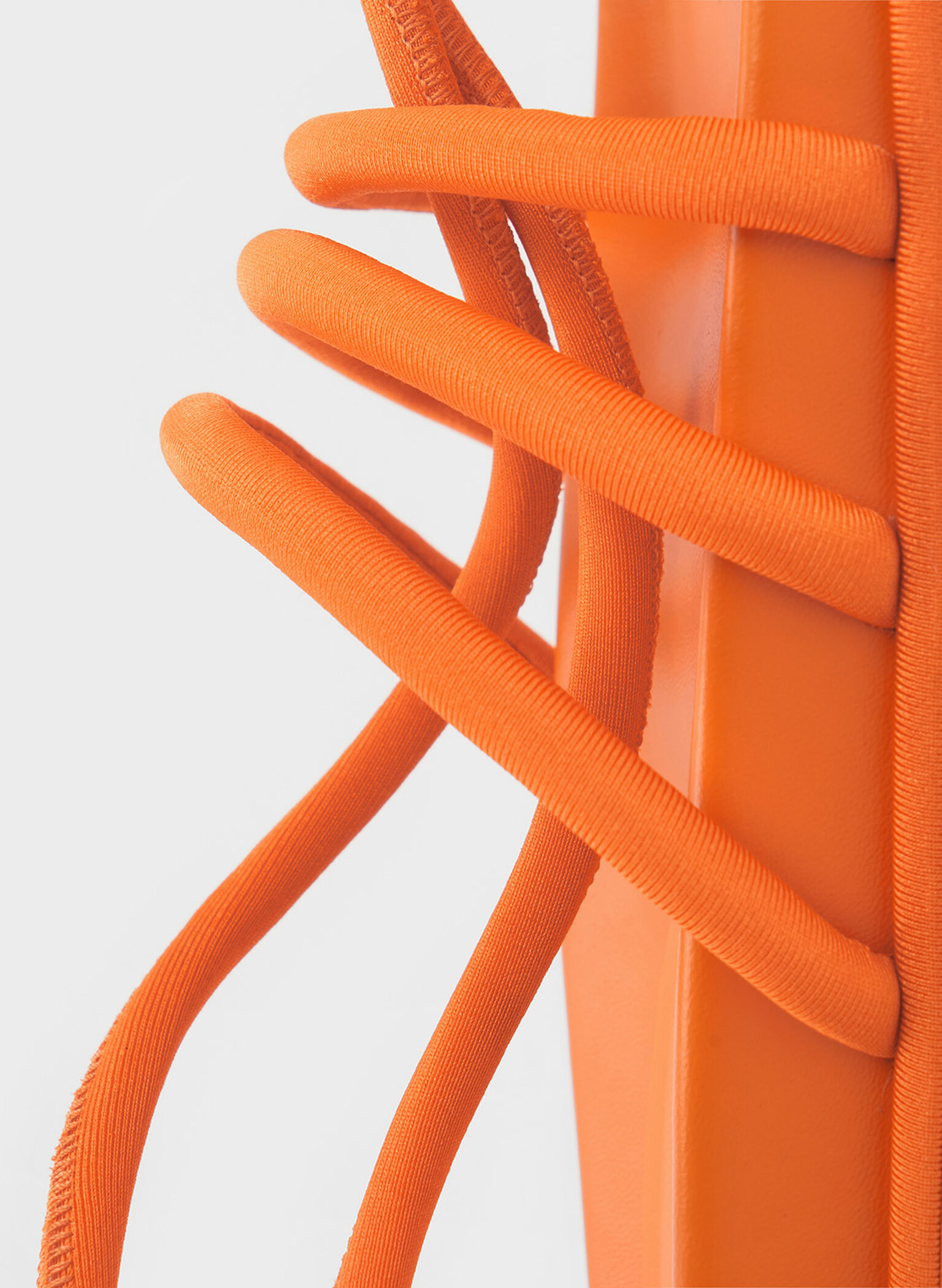 Toni Tubular Tie-Around Sandals, Orange, hi-res
