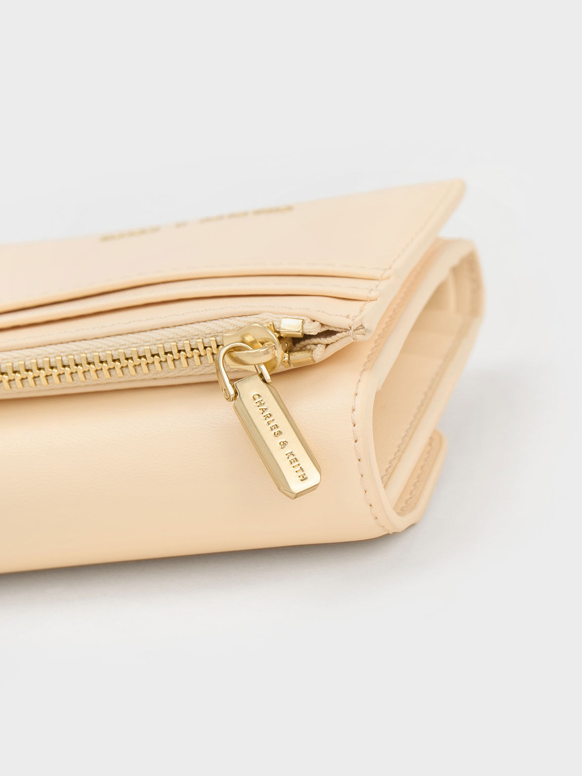 Charles and keith yellow wallet hot sale
