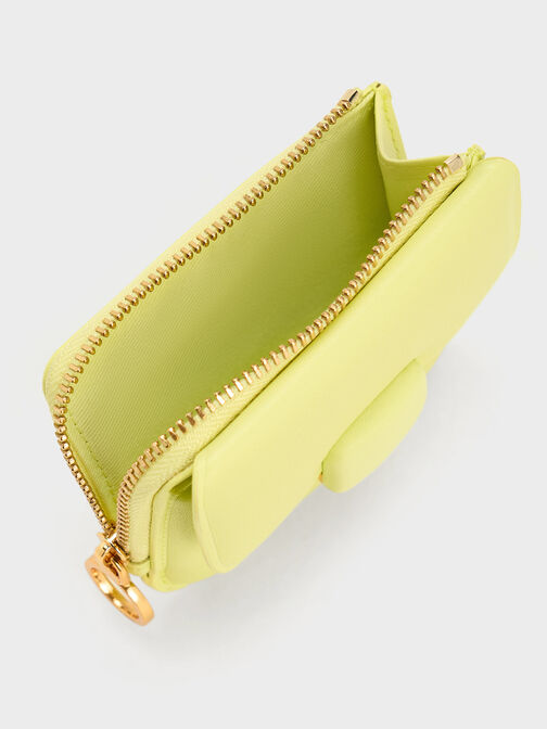 Koa Square Card Holder, Butter, hi-res