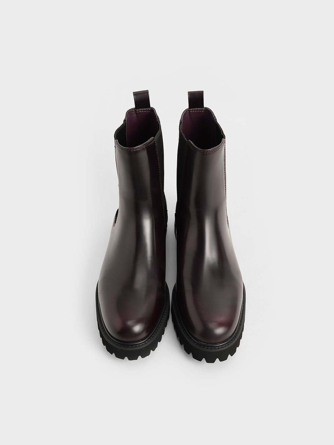Chelsea Boots, Burgundy, hi-res