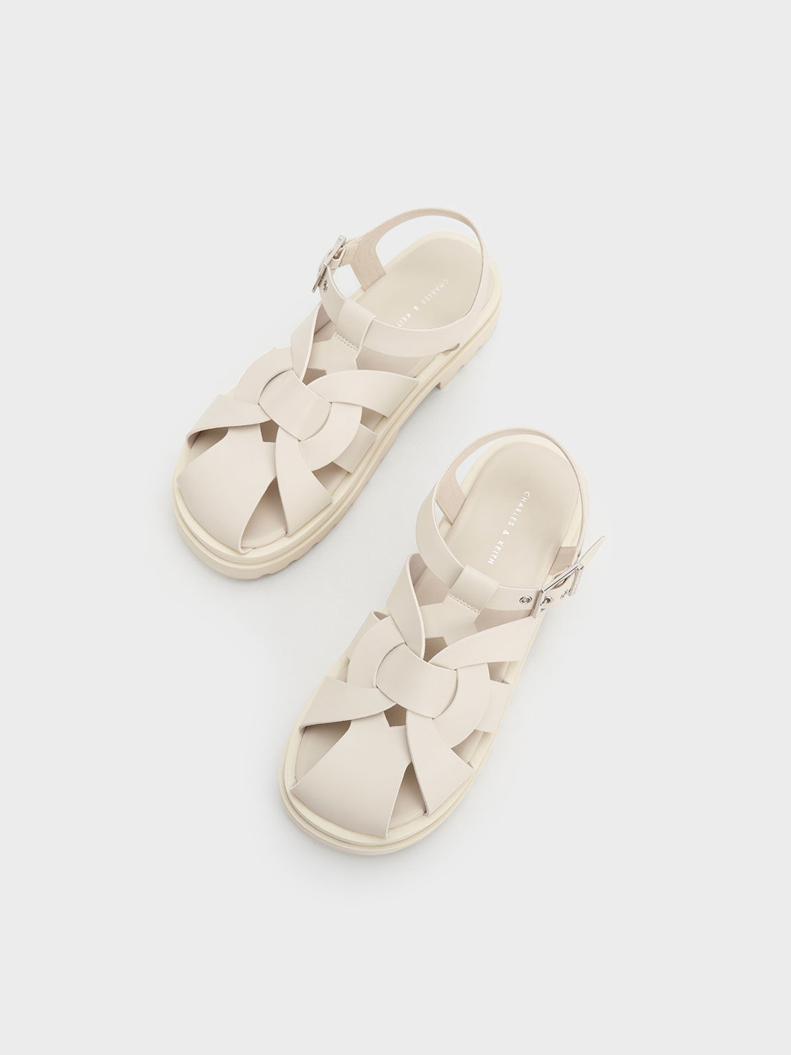 Chalk Nell Gladiator Sandals CHARLES KEITH UK