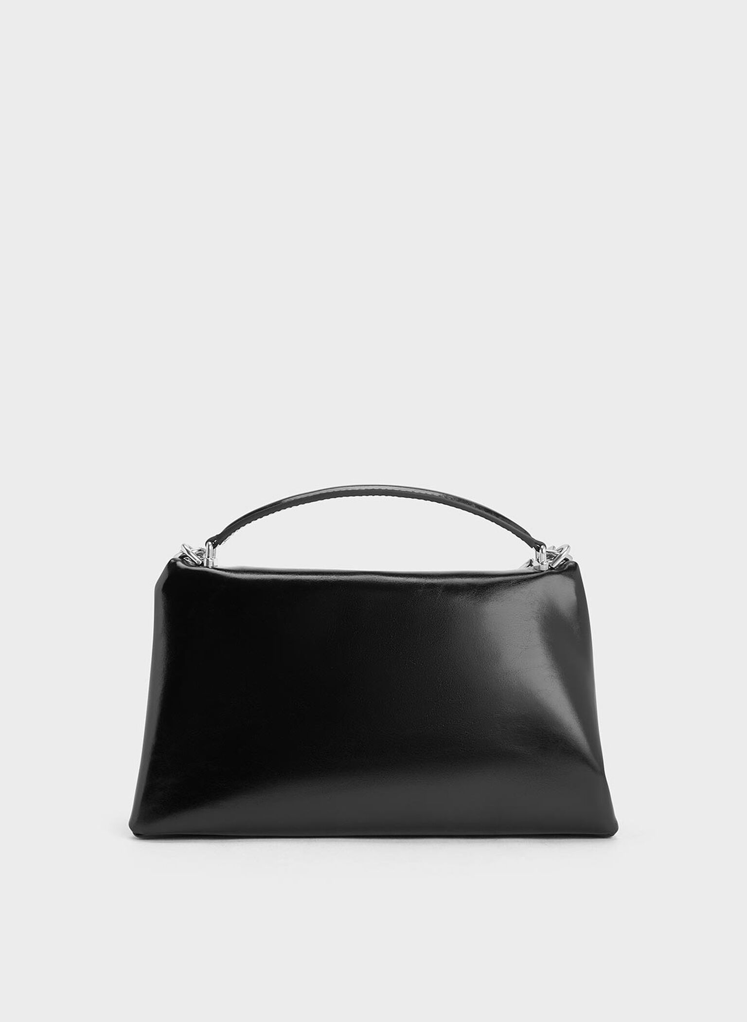 Andromeda Chunky-Chain Top Handle Bag, Noir, hi-res