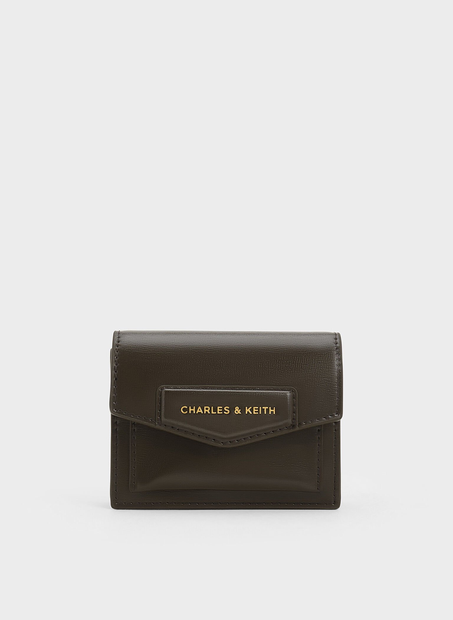 Adelie Envelope Card Holder, Dark Moss, hi-res