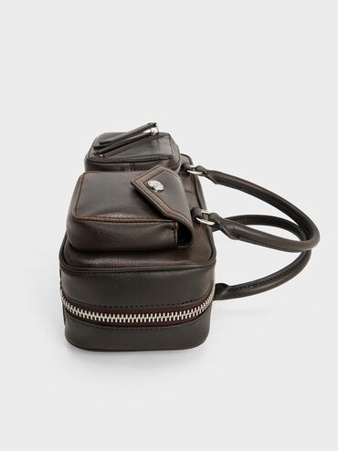 Thora Multi-Pocket Bowling Bag, Multi, hi-res