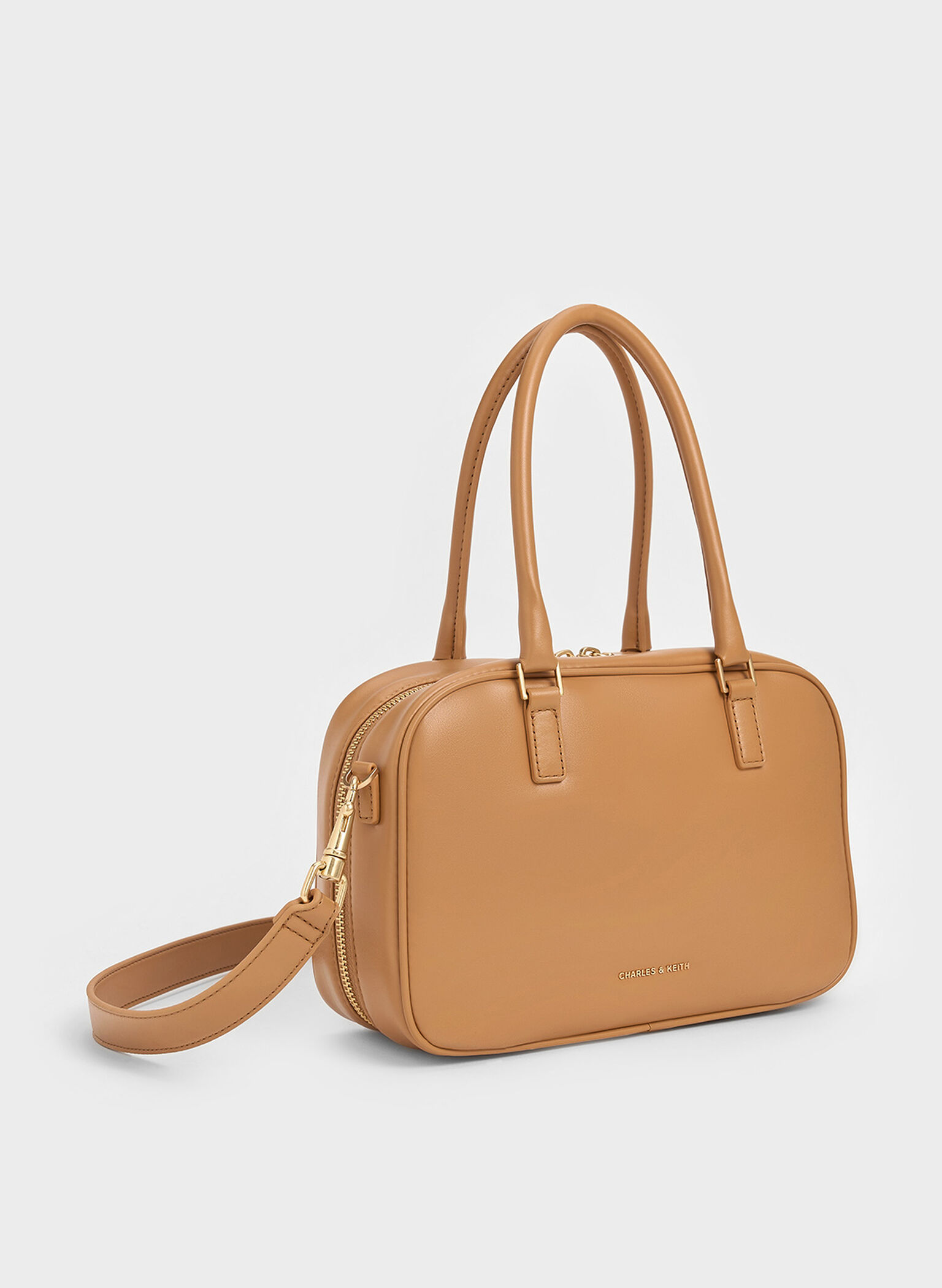 Sianna Bowling Bag, Toffee, hi-res