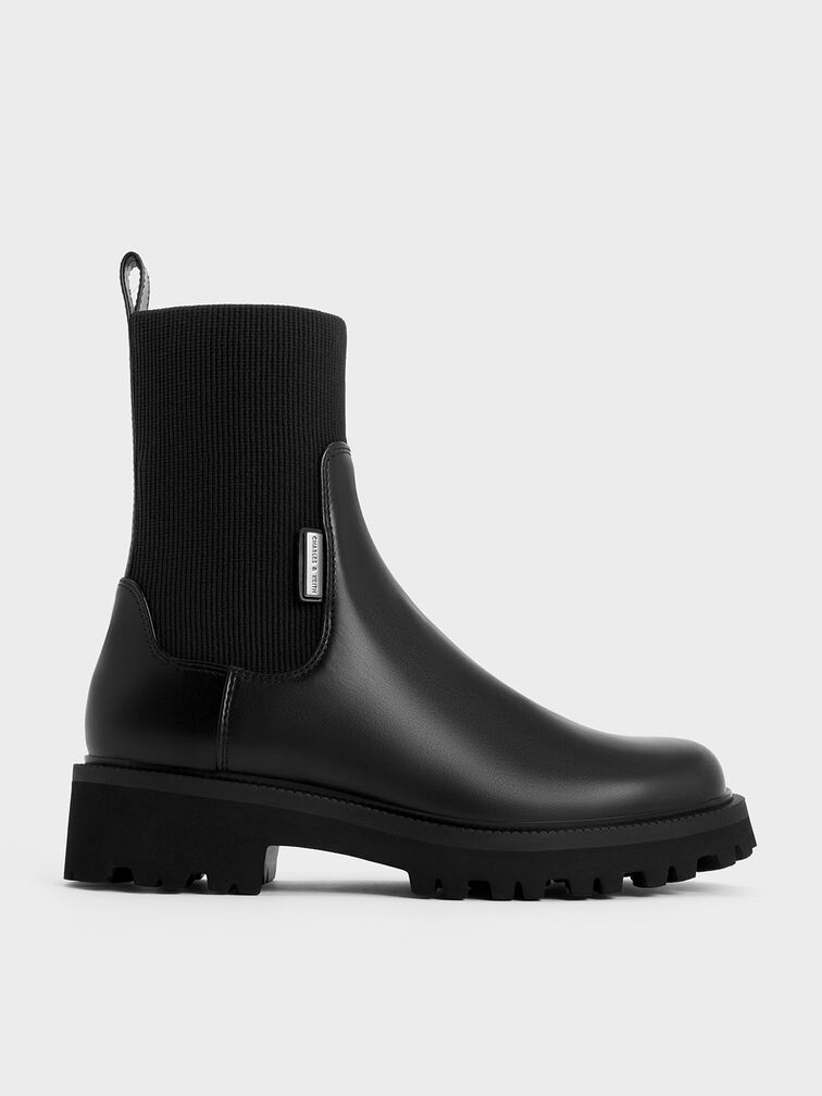 Remy Ridge-Sole Chelsea Boots, Black, hi-res