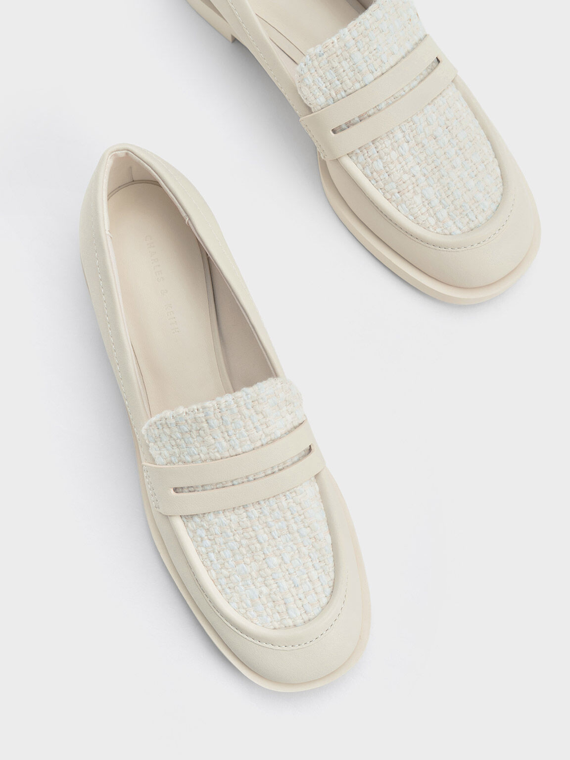 Tweed loafers sales womens