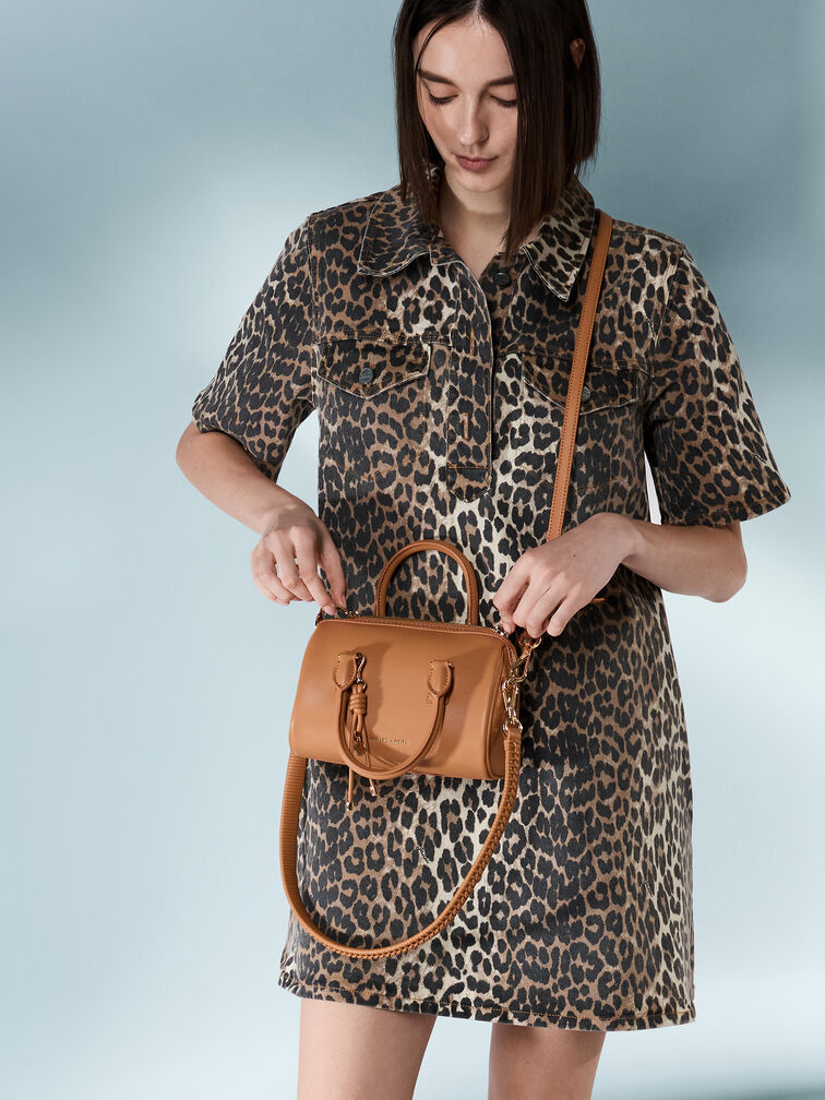Everleigh Bowling Bag, Russet Brown, hi-res