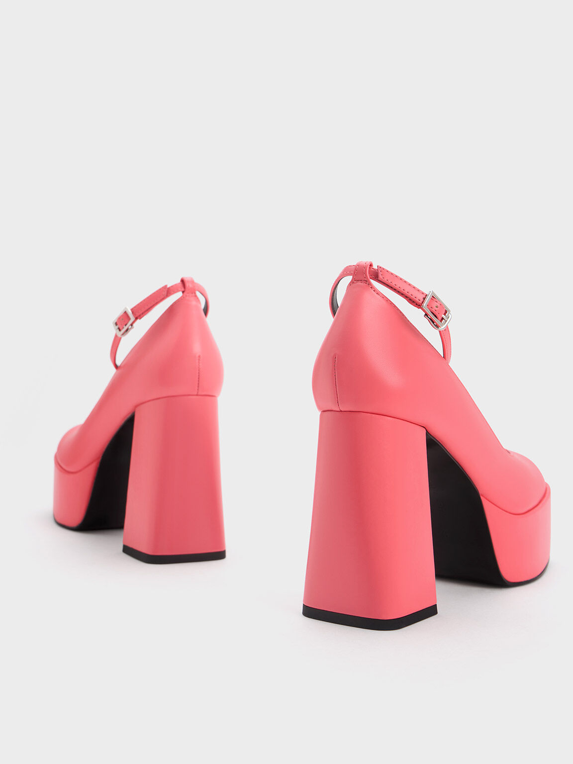 Coral pink heels online
