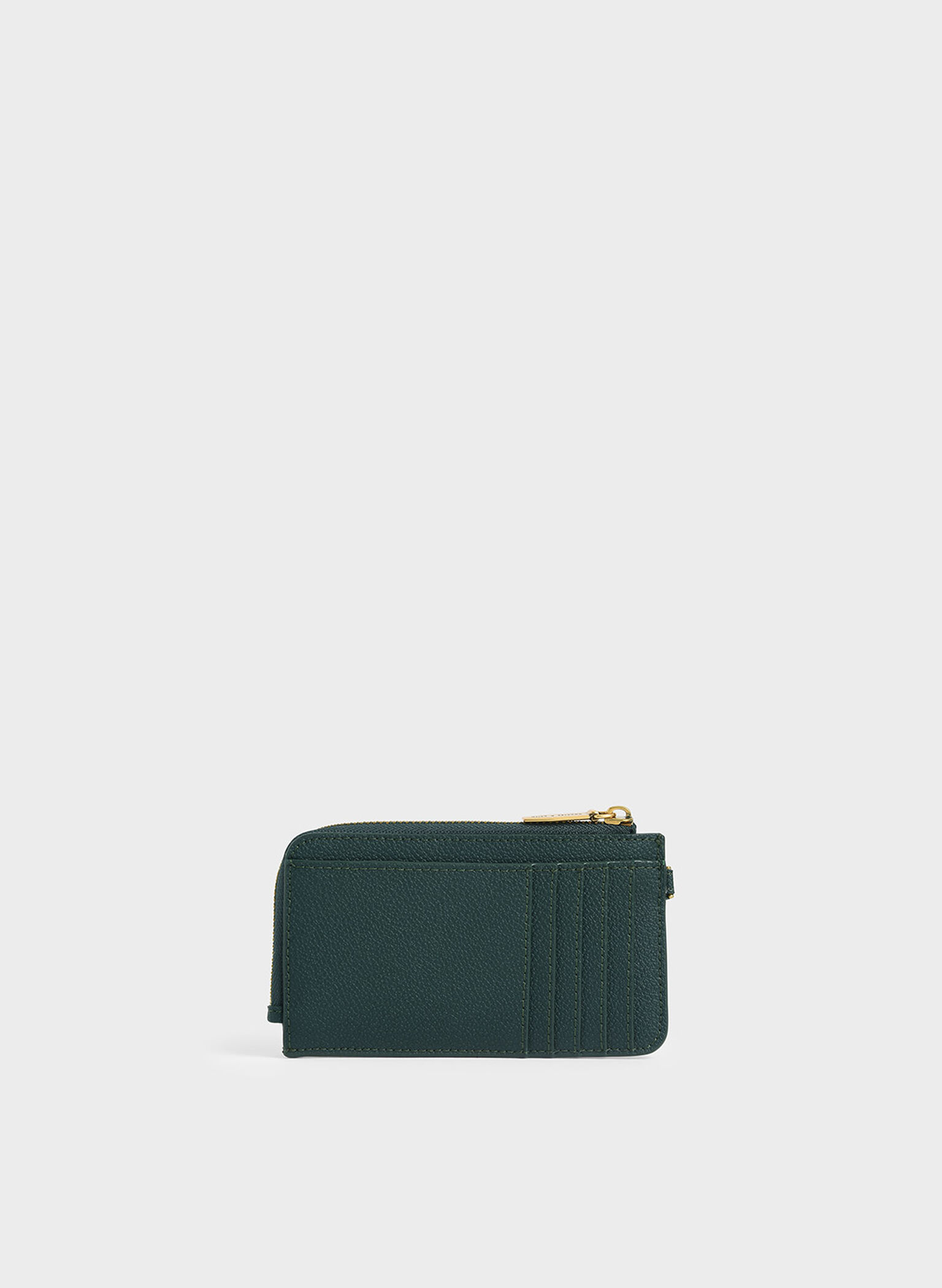 Multi-Slot Wristlet Card Holder, Dark Green, hi-res