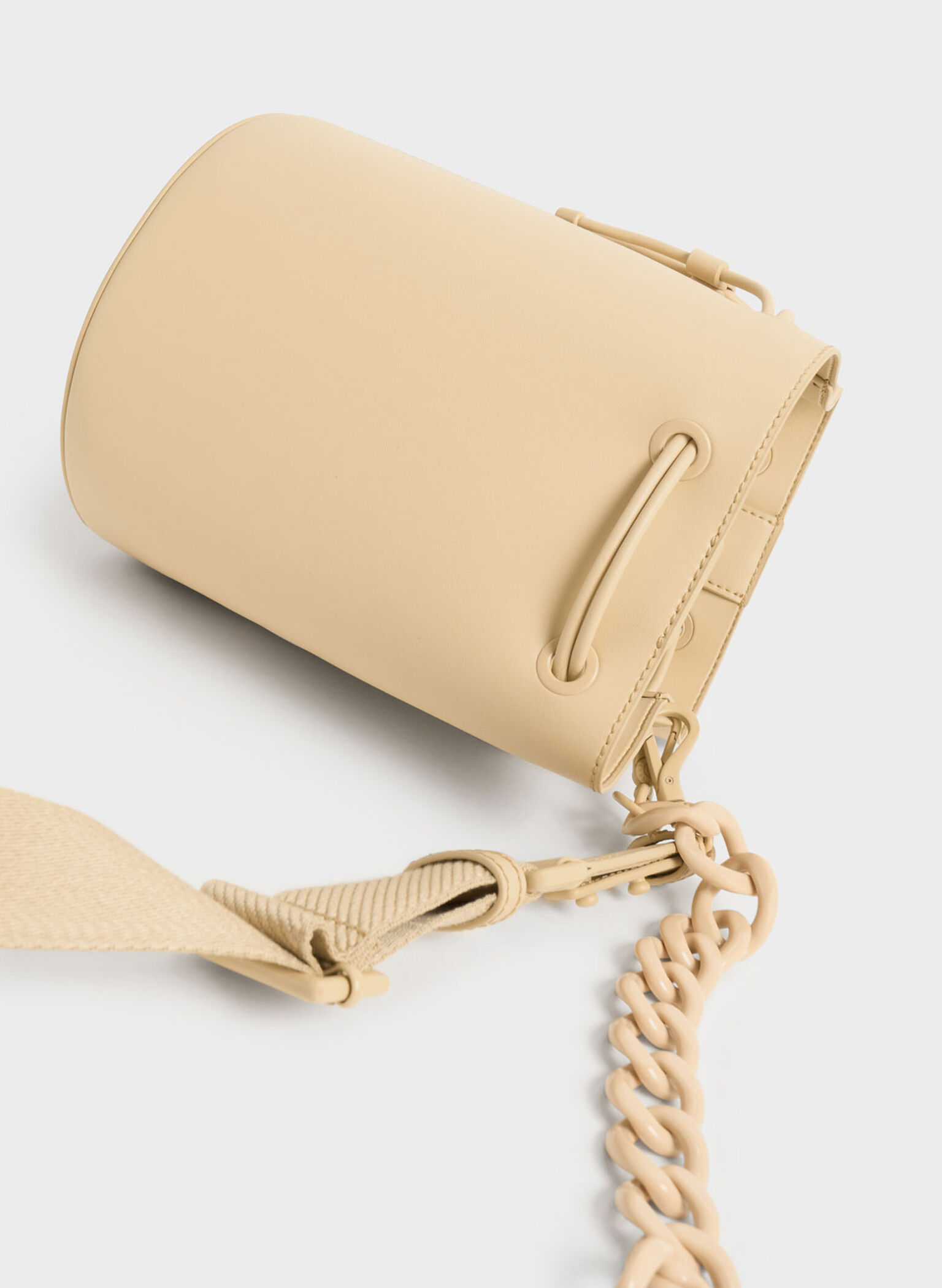 Lana Bucket Bag, Beige, hi-res
