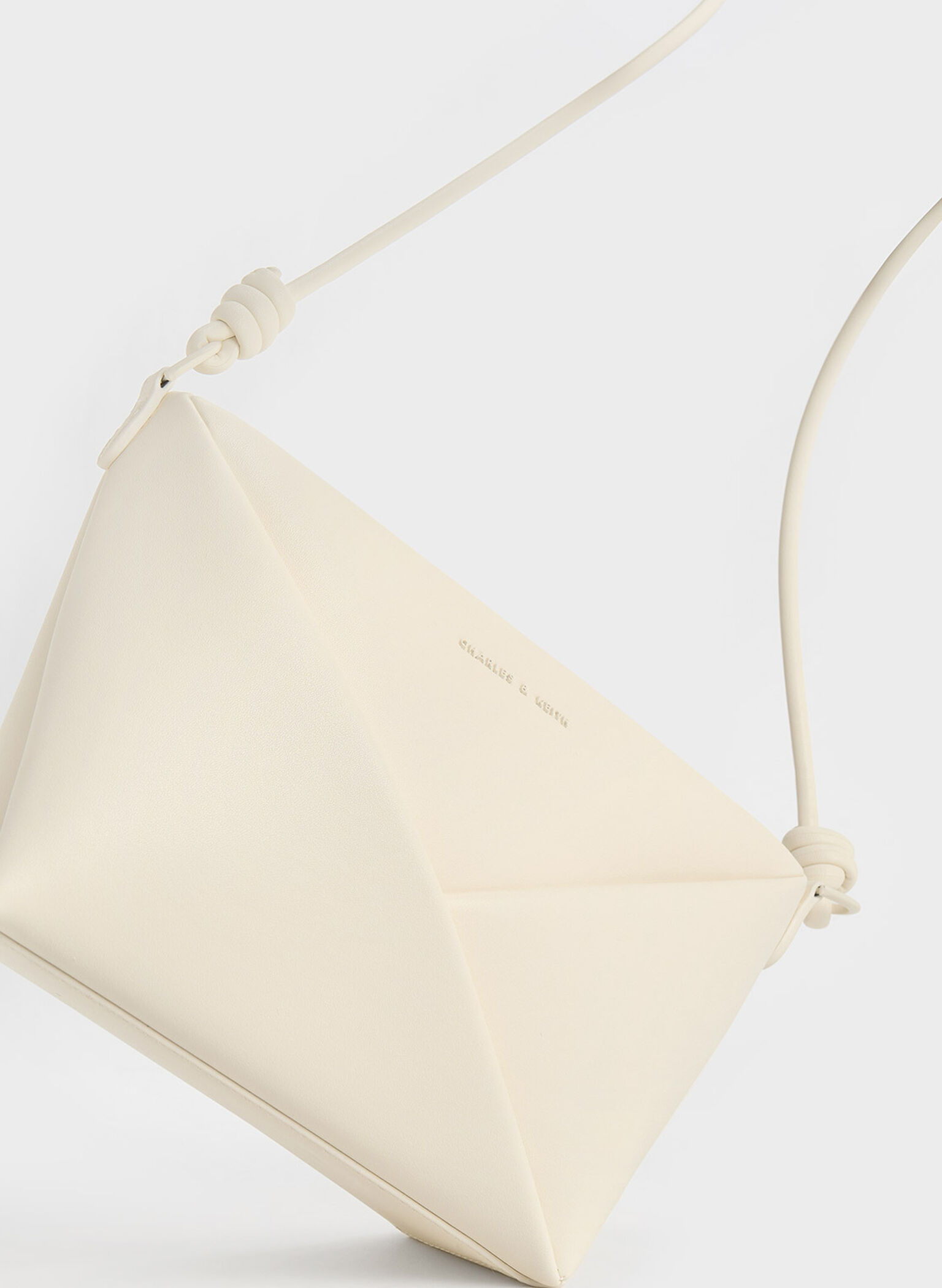 Midori Geometric Crossbody Bag, Cream, hi-res