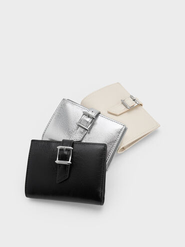 Bryna Belted Wallet, Noir, hi-res