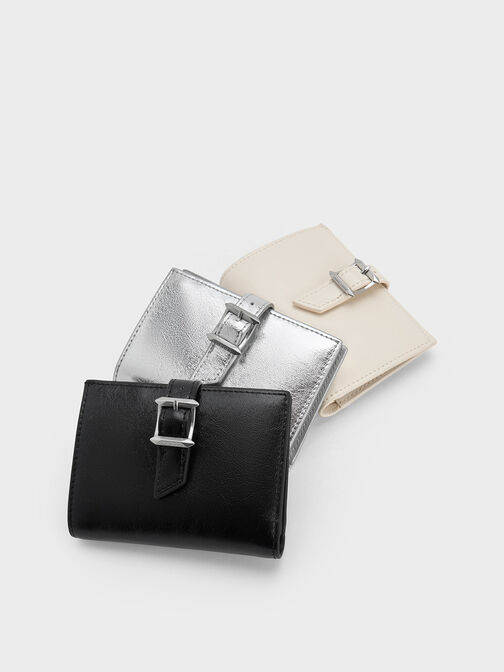 Bryna Belted Wallet, Noir, hi-res