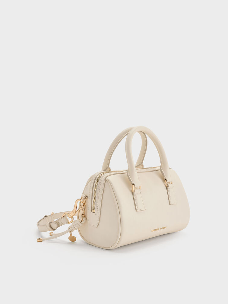 Everleigh Bowling Bag, Cream, hi-res