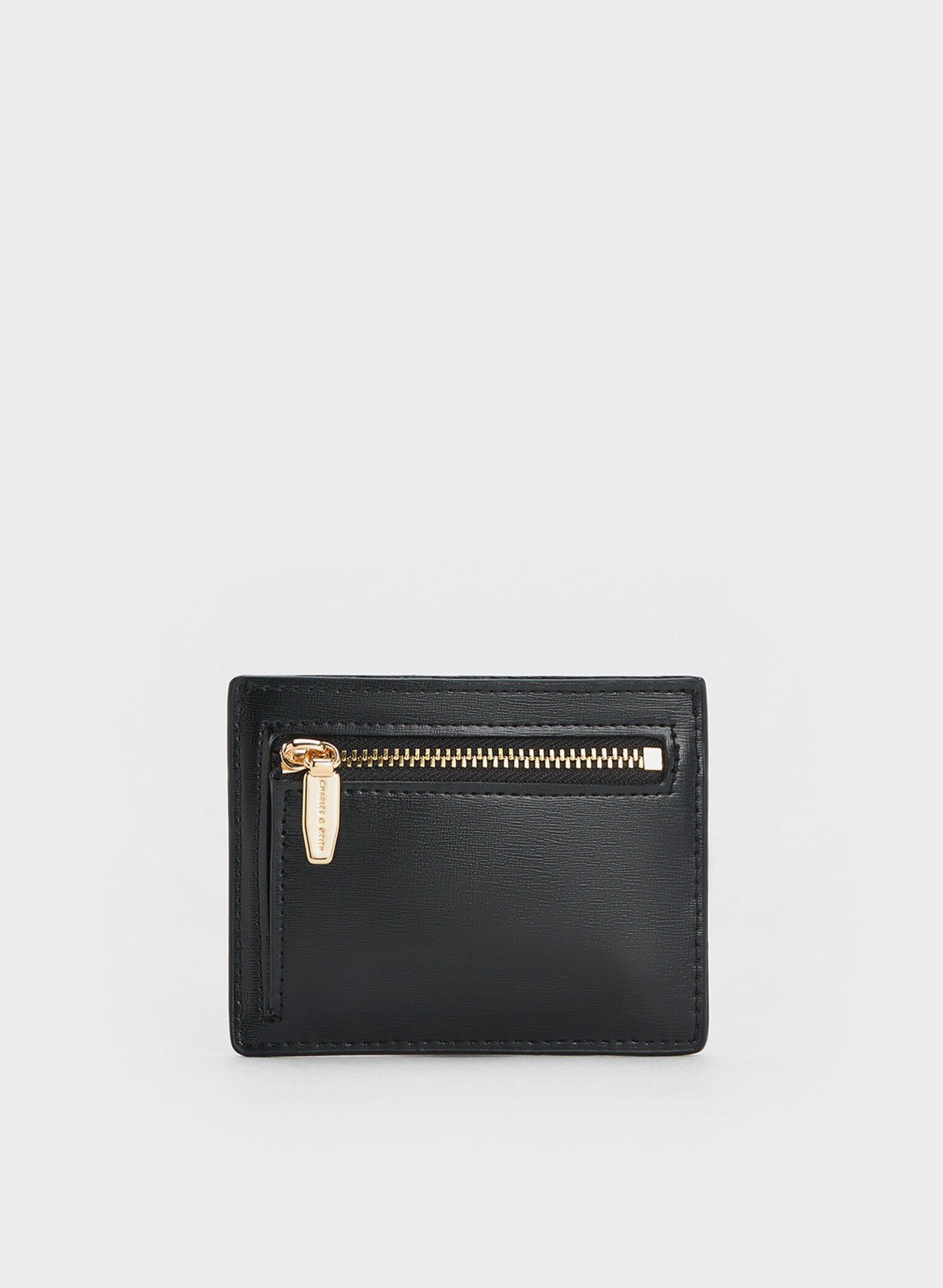Carli Multi-Slot Card Holder, Black, hi-res