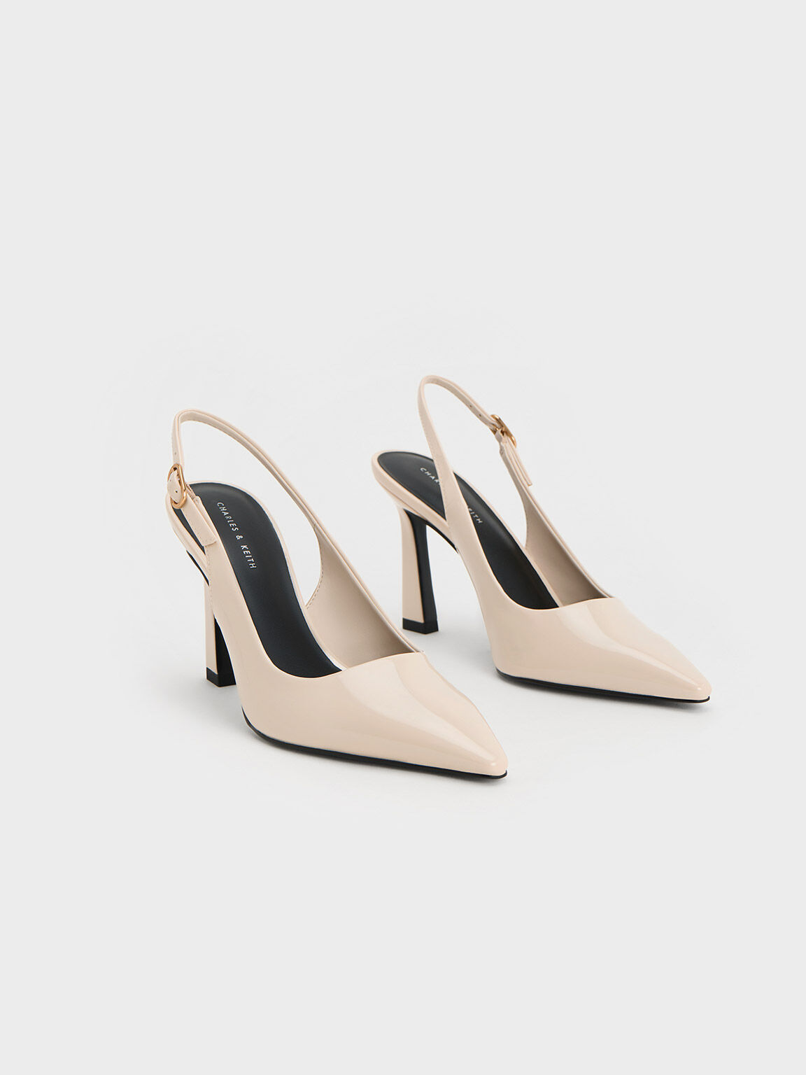 Cream slingbacks sale
