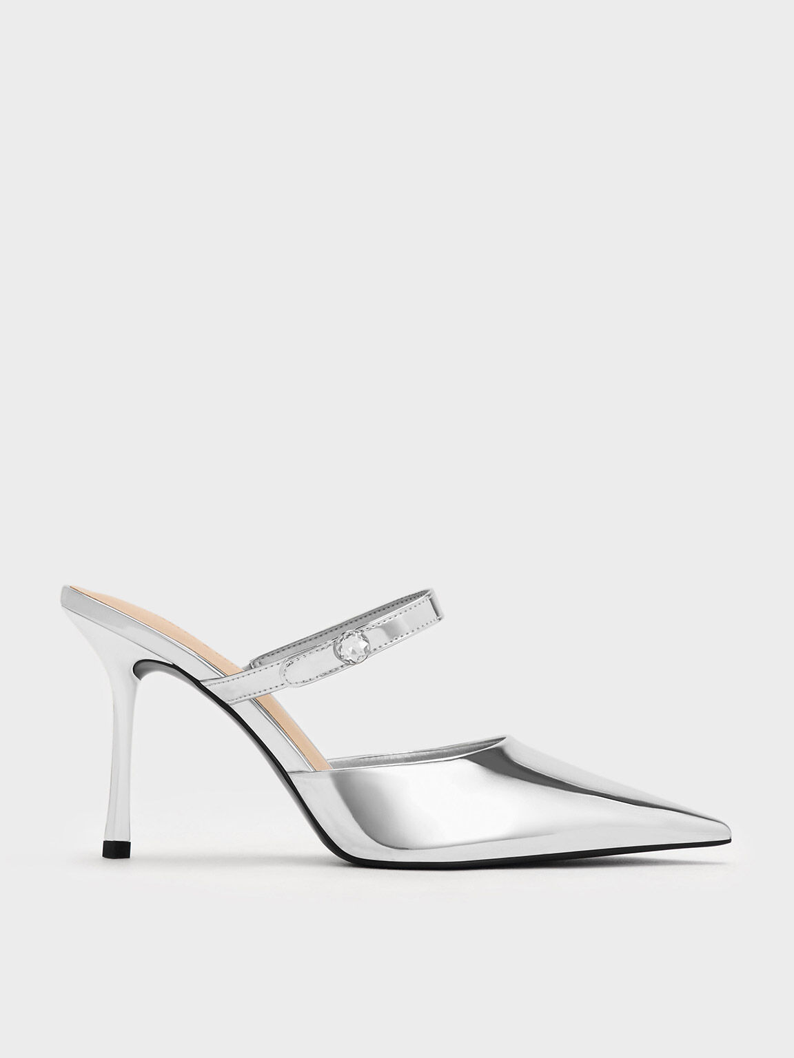 Metallic mules uk hotsell