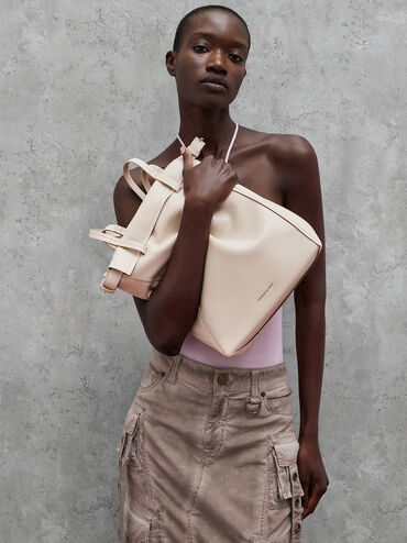 Ellis Tote Bag, Oat, hi-res