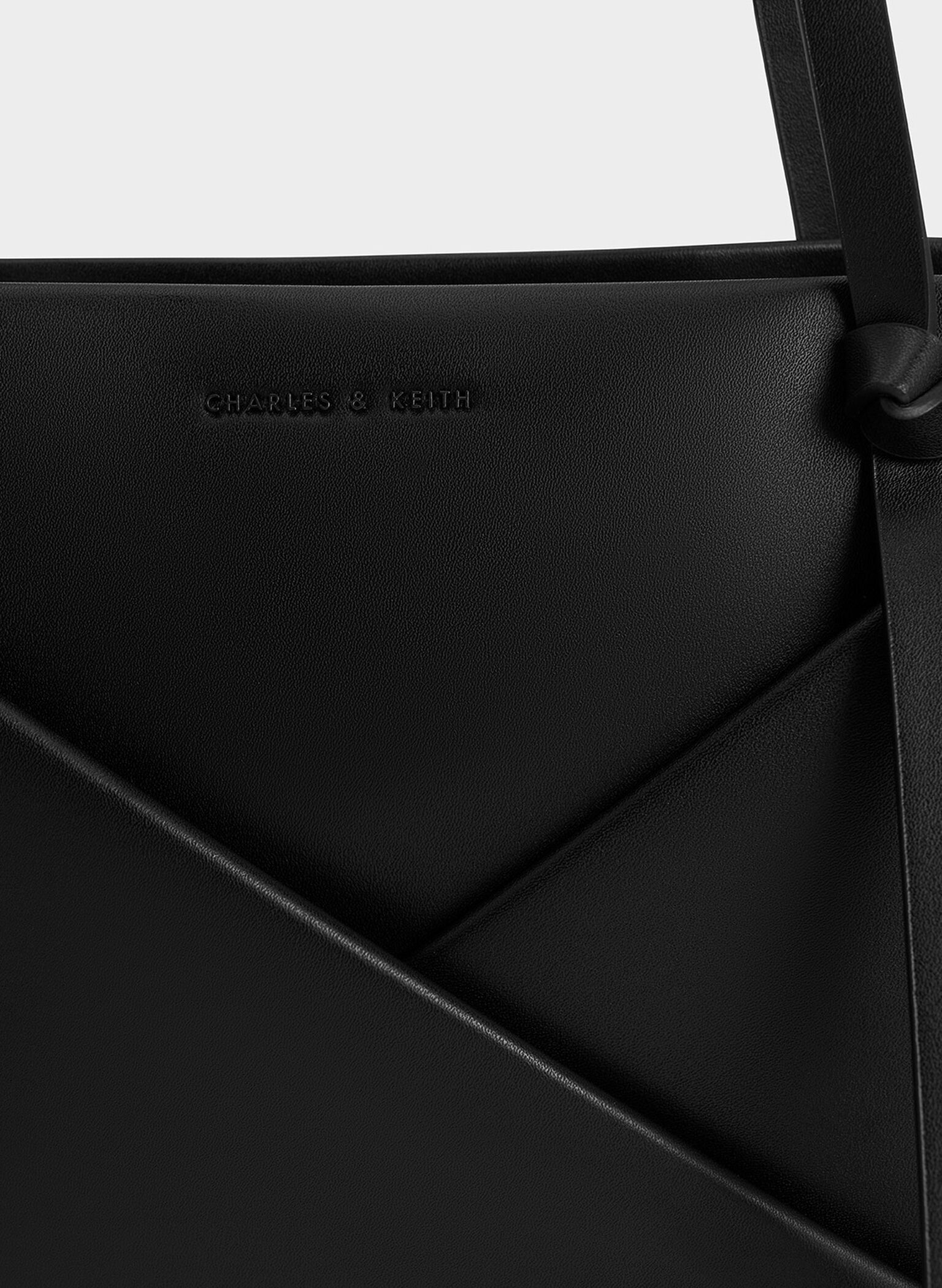 Midori Geometric Tote Bag, Noir, hi-res