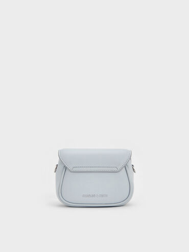 Sammie Knotted-Strap Wristlet, Sea Salt Blue, hi-res