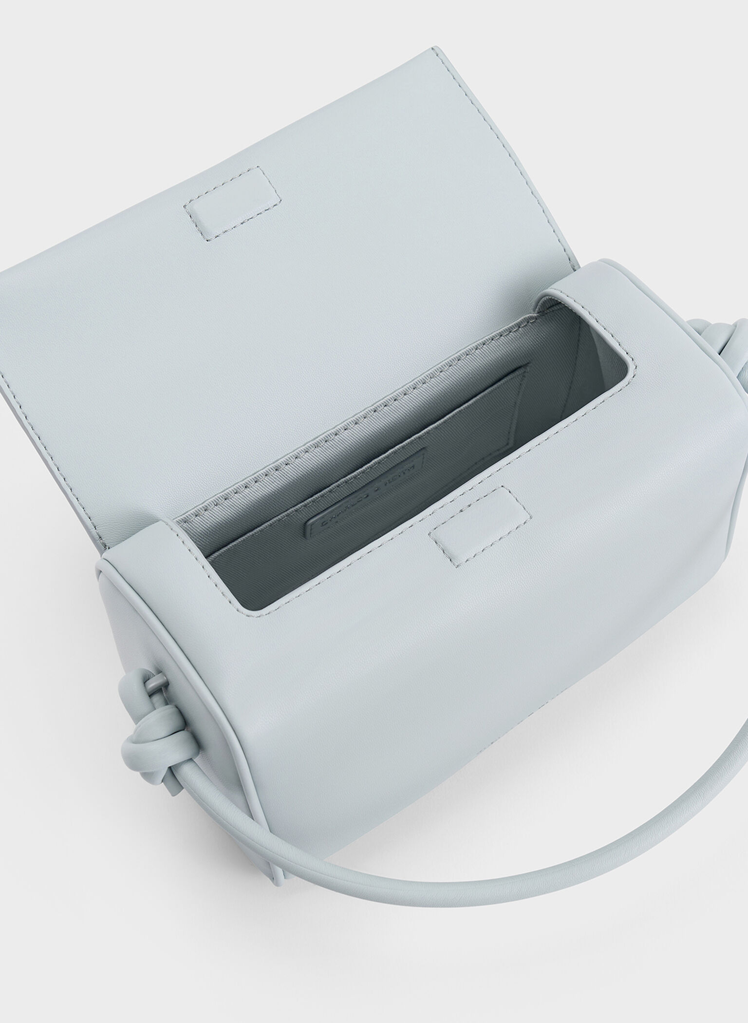 Sammie Knotted-Handle Boxy Bag, Sea Salt Blue, hi-res