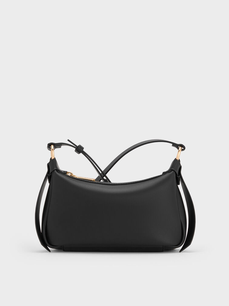 Mini Calla Shoulder Bag, Black, hi-res