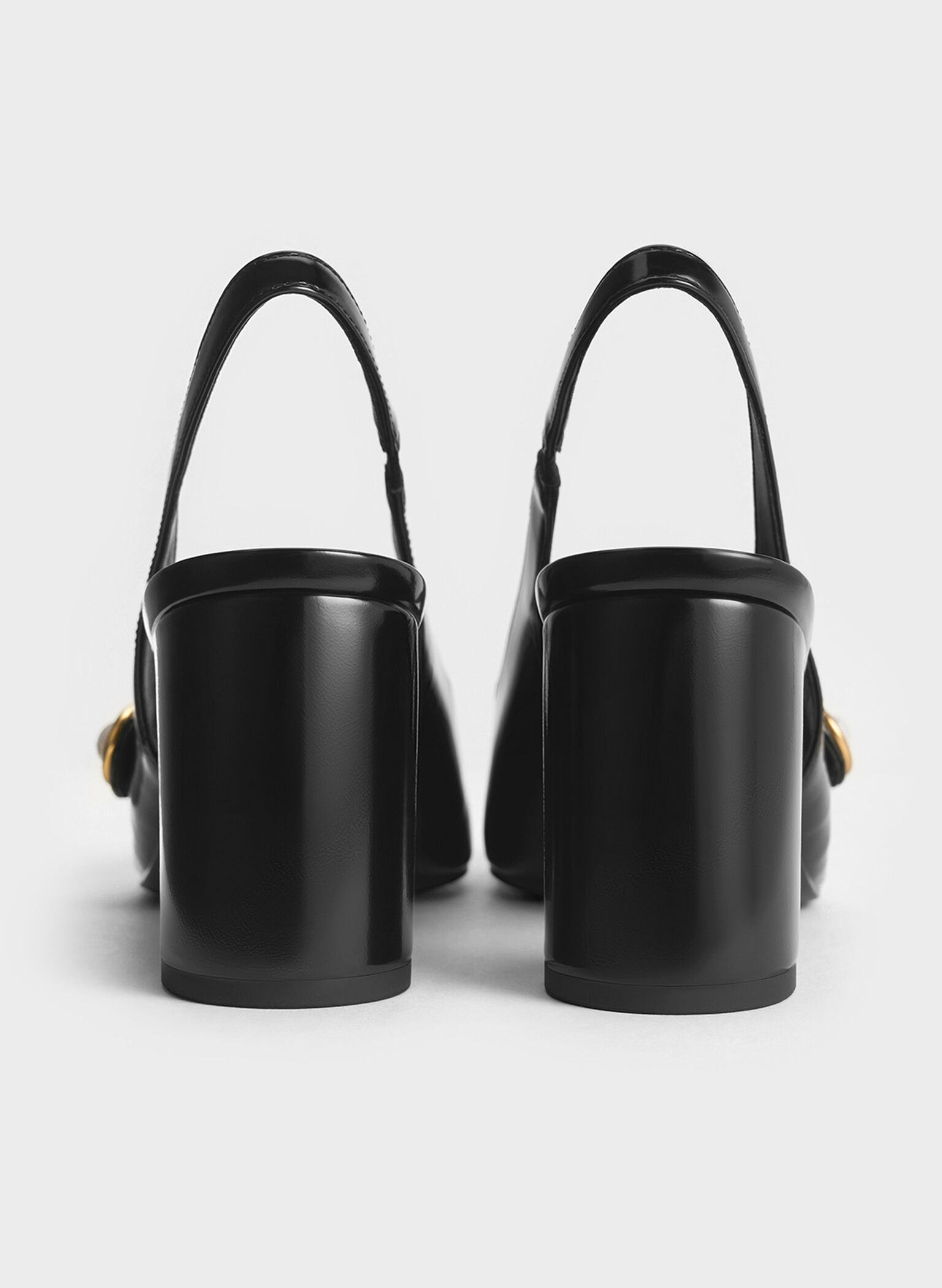 Pearl-Accent Mary Jane Pumps, Black Box, hi-res