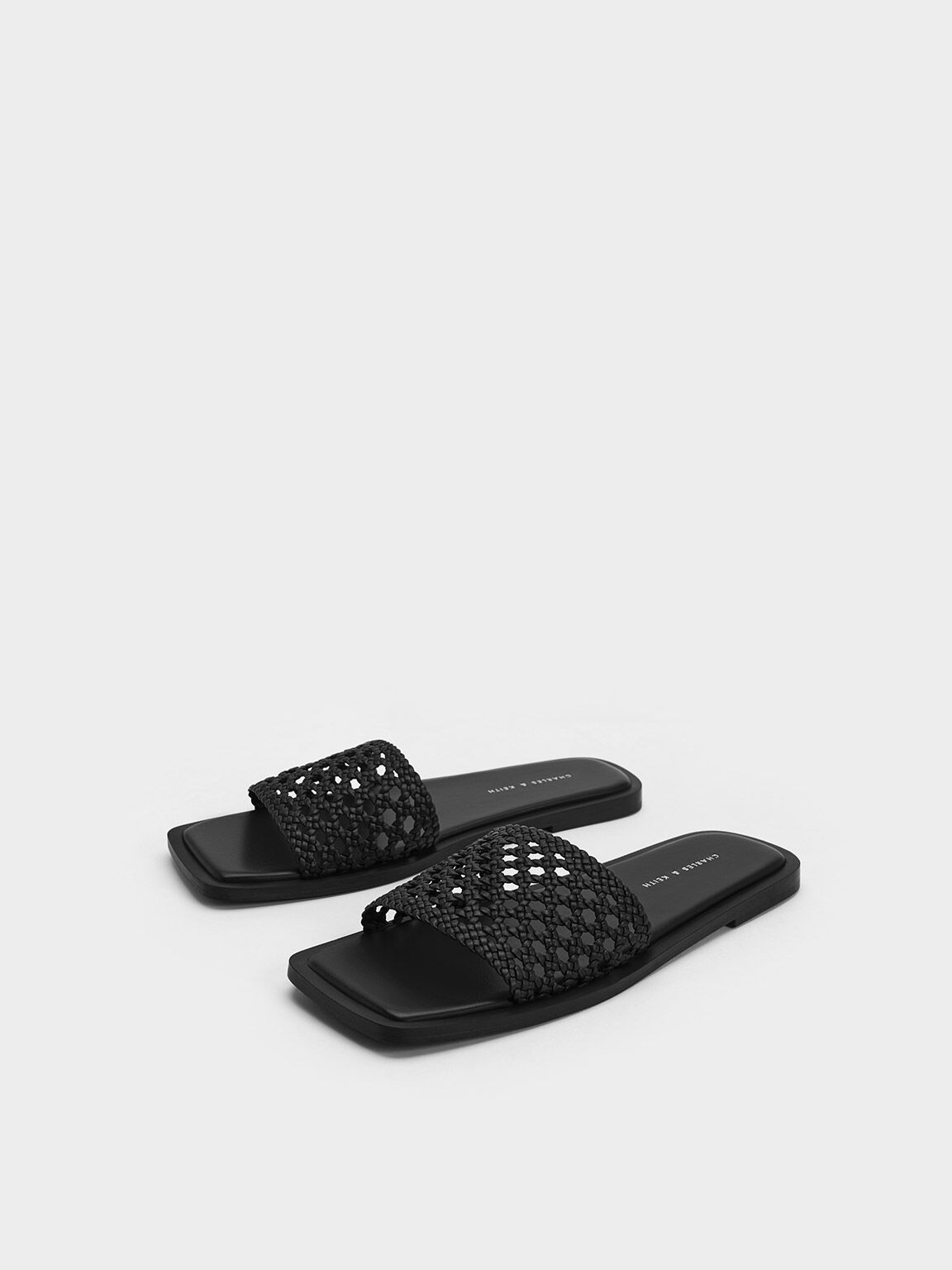 Square toe hotsell slide sandals