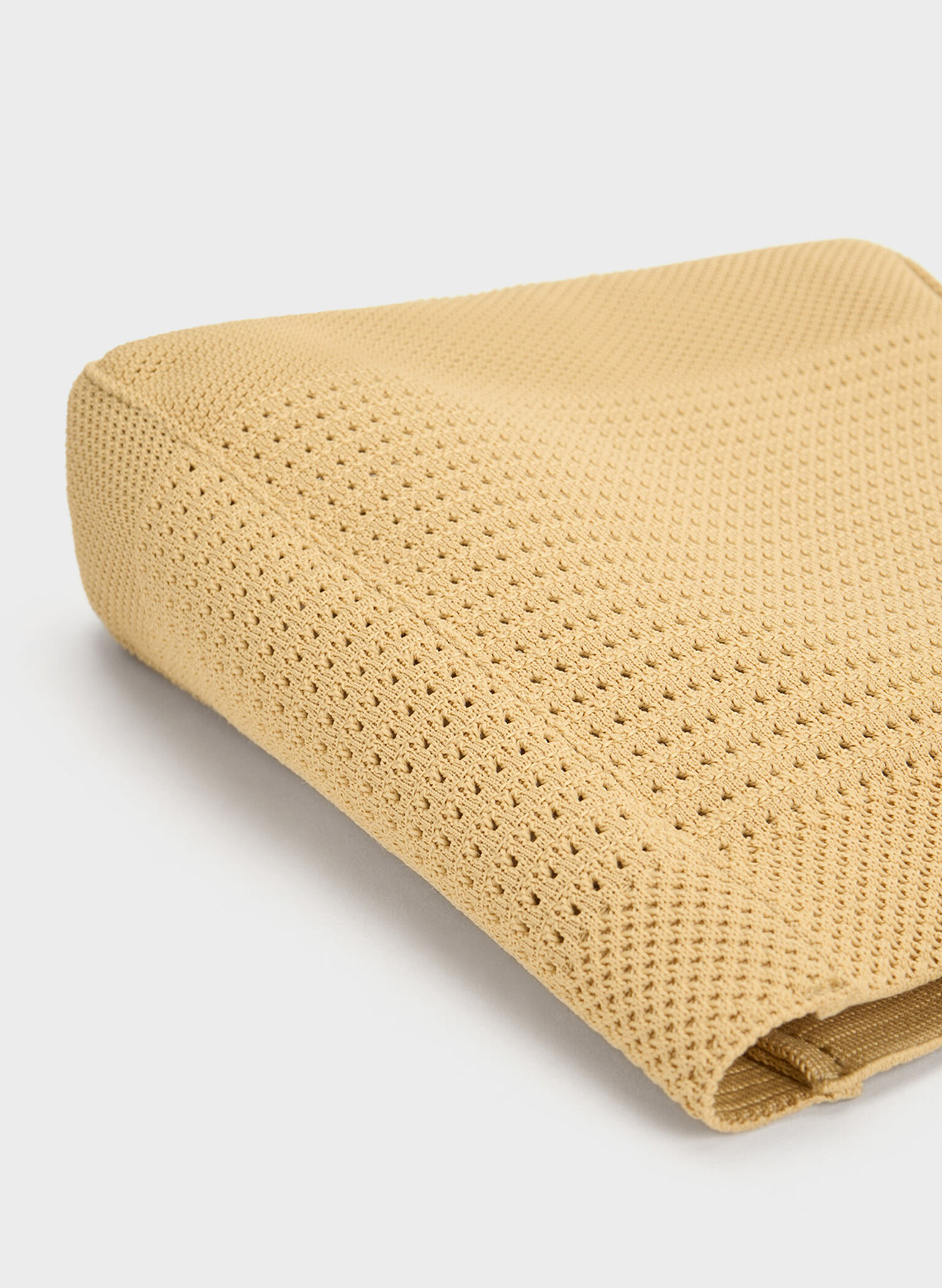 Ida Knitted Tote Bag, Beige, hi-res