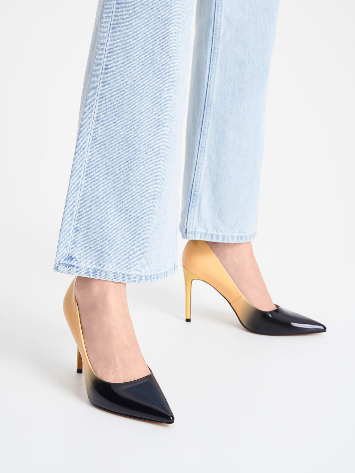 Dark grey clearance kitten heels