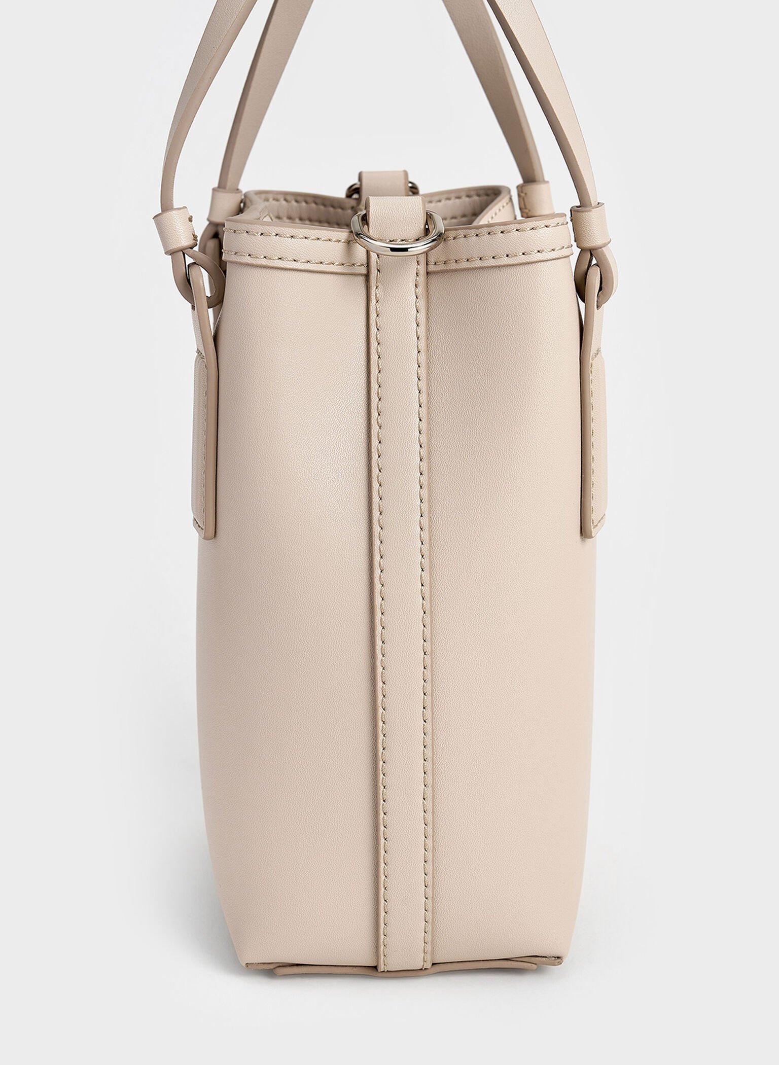 Noelle Elongated Tote, Ivory, hi-res