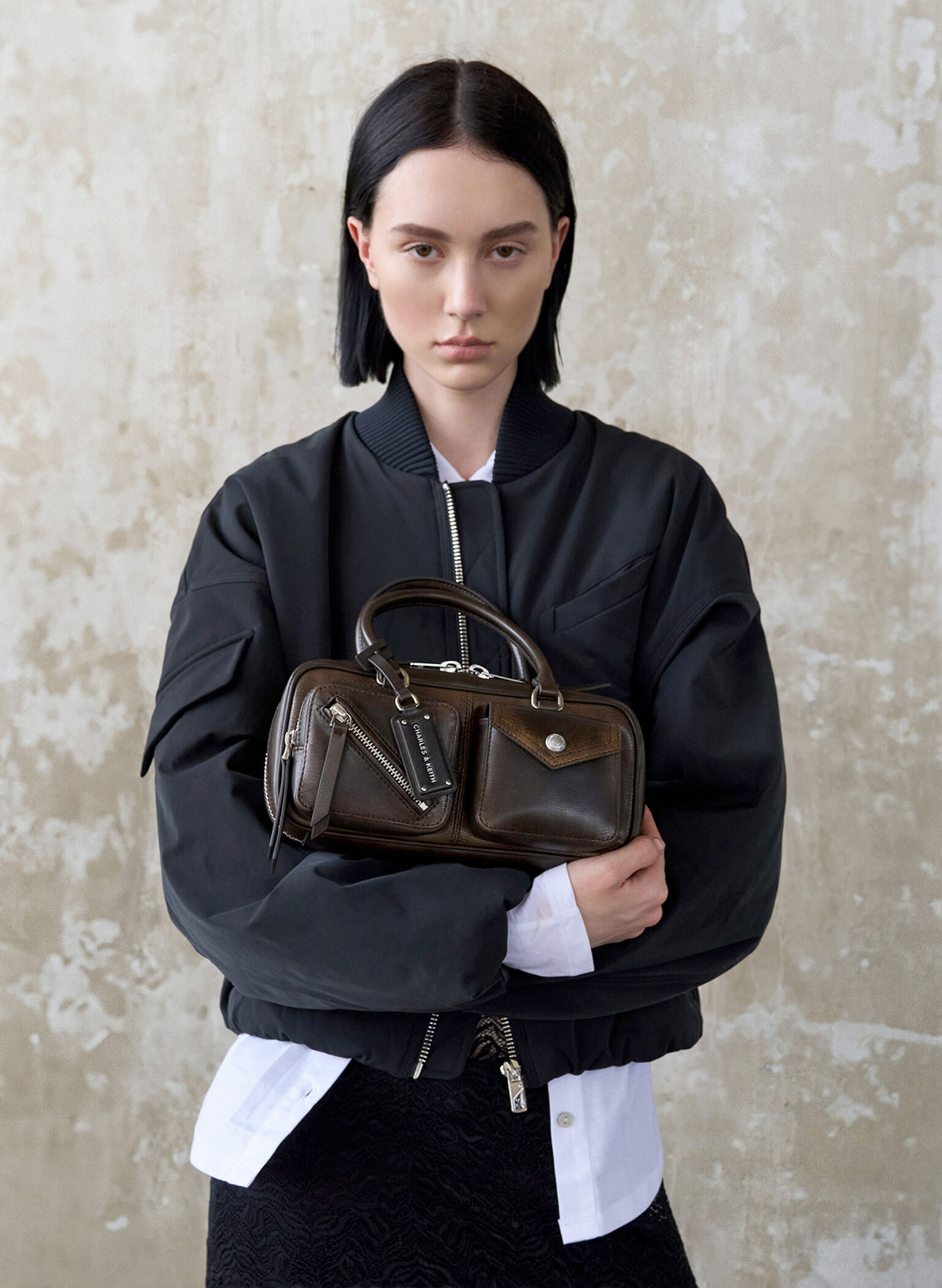 Thora Multi-Pocket Bowling Bag, Multi, hi-res