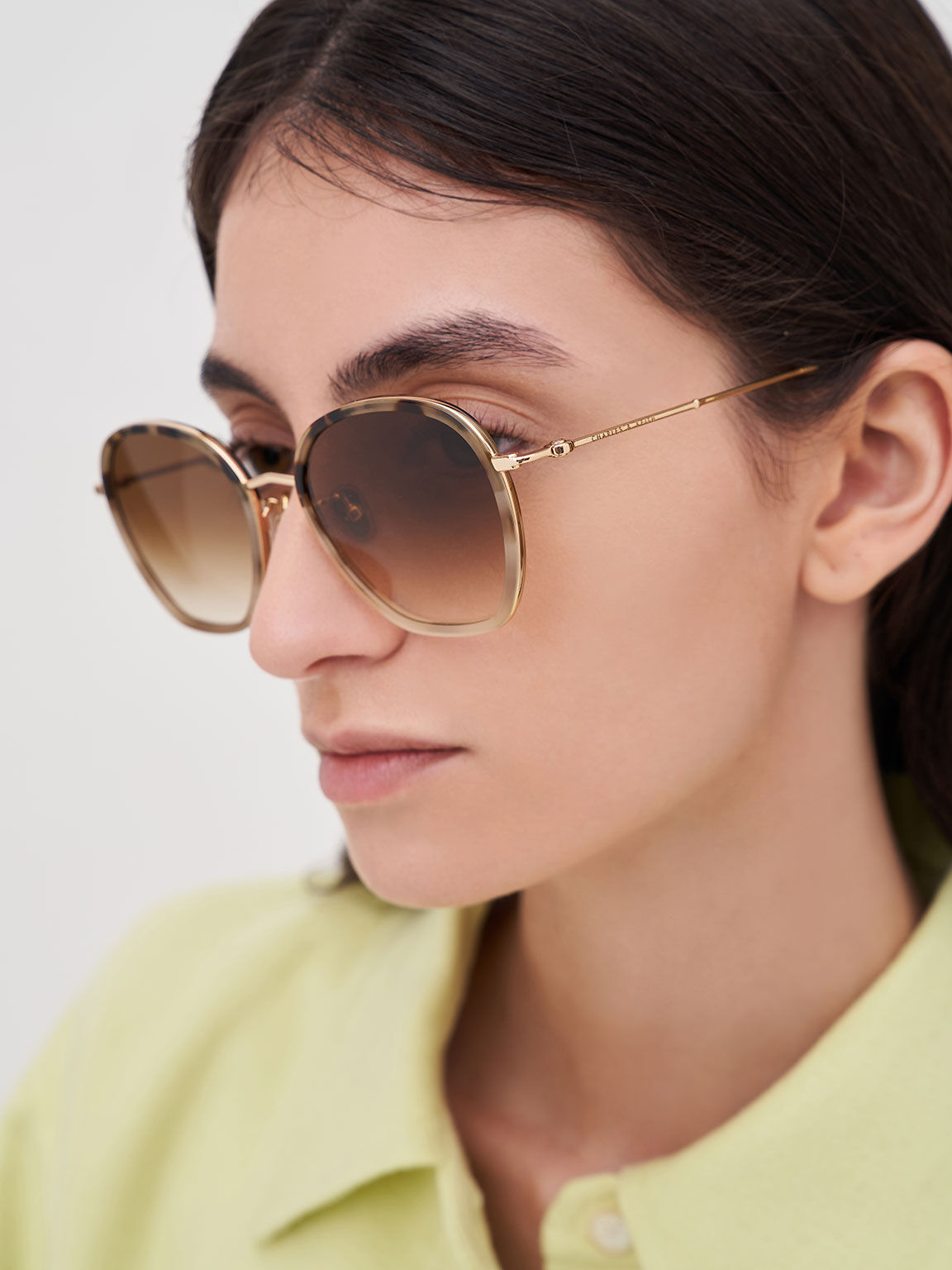 Cheap gold frame sunglasses on sale