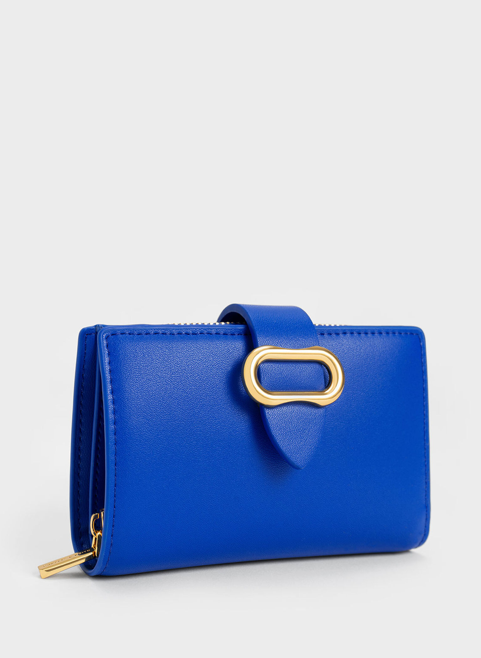 Daki Belted Wallet, Cerulean, hi-res
